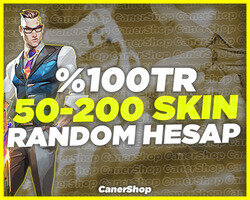 +4500 SATIŞ / TR SUNUCU 50-200 SKİN VİP RANDOM
