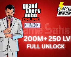 GTA ENHANCED 200M DOLAR+ 250 LEVEL + BONUS