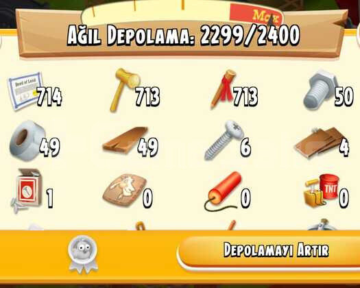 40+ LVL 2300+ DEPOLU 1000 AMBARLI ARAZİ DOLU OYUN