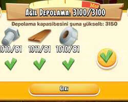 43+ LVL 3100 AGİL 950 AMBAR İÇİ AGİL DOLU