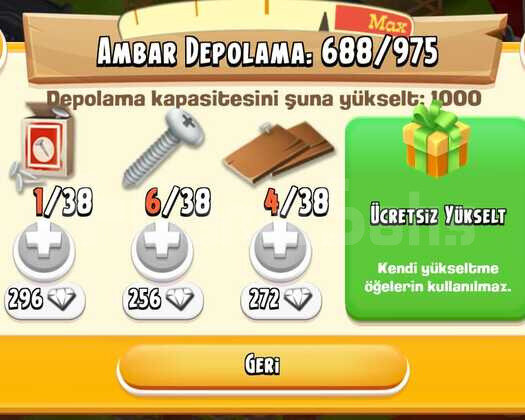 40+ LVL 2300+ DEPOLU 1000 AMBARLI ARAZİ DOLU OYUN
