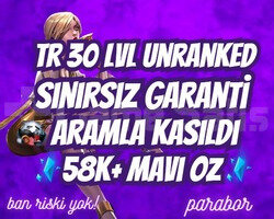 TR SINIRSIZ GARANTİLİ ARAMLA KASILMIŞ 58K+ ÖZ