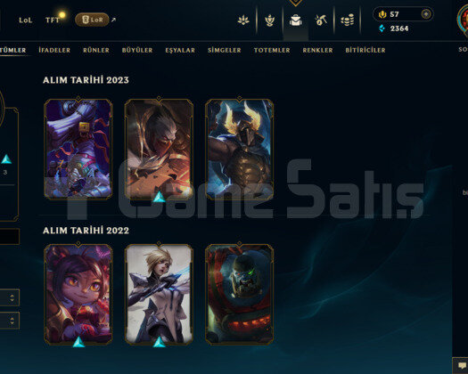 EUW 30 LEVEL 6 SKİN UNRANKED