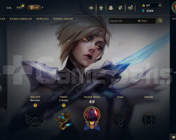EUW 30 LEVEL 6 SKİN UNRANKED