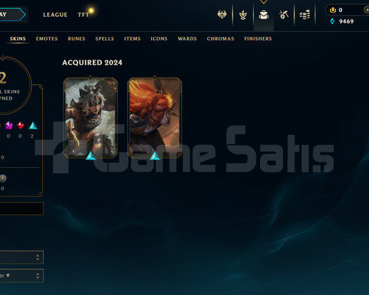 EUW Unranked | 2 Kostüm - 26 Hero | LoL Hesap