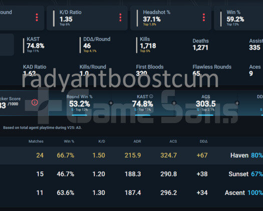 RADYANT TARAFINDAN BOOSTLANMIŞ IMMORTAL YUKSEK KD