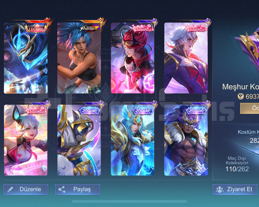 282 kostüm tek bağ gus Legends dosta gider