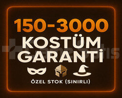 | ÖZEL STOK | DOPDOLU 150-3000 KOSTÜM GARANTİ