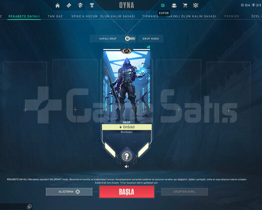 TR I Kaos Vandal I 48 Seviye I Unranked