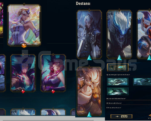 EUW DEMİR1 11 SKİN 27 HERO MAİL DEĞŞ 100  GARANTİ