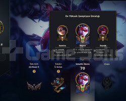 EUW DEMİR1 11 SKİN 27 HERO MAİL DEĞŞ 100 GARANTİ