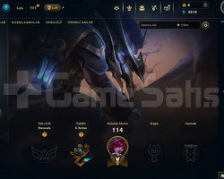 TR Unranked | 2 Kostüm - 21 Hero | LoL Hesap