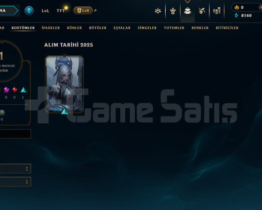 TR Silver 2 | 1 Kostüm - 23 Hero | LoL Hesap