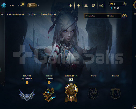 TR Silver 2 | 1 Kostüm - 23 Hero | LoL Hesap