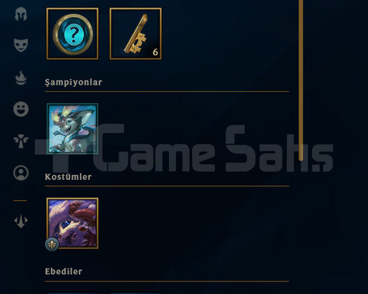 TR Esnek Zümrüt 3 | 5 Kostüm - 22K Mö | LoL Hesap