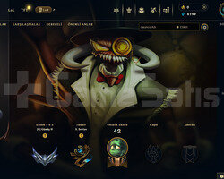 TR Demir 2 | 7 Kostüm - 40 Hero | LoL Hesap