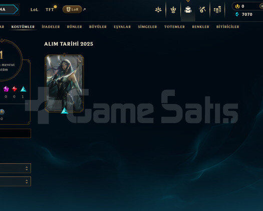 TR Gold 4 | 1 Kostüm - 33 Hero | LoL Hesap