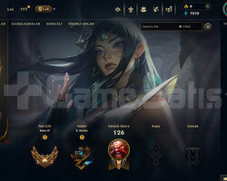 TR Gold 4 | 1 Kostüm - 33 Hero | LoL Hesap