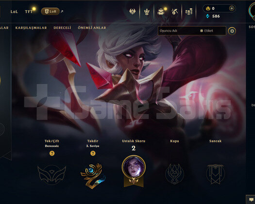EUW Unranked | 1 Kostüm - 15 Hero | LoL Hesap