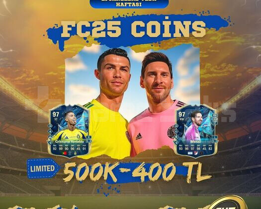 FC25 Coins - 500K/400 TL  İNDİRİMLİ - SINIRLI STOK