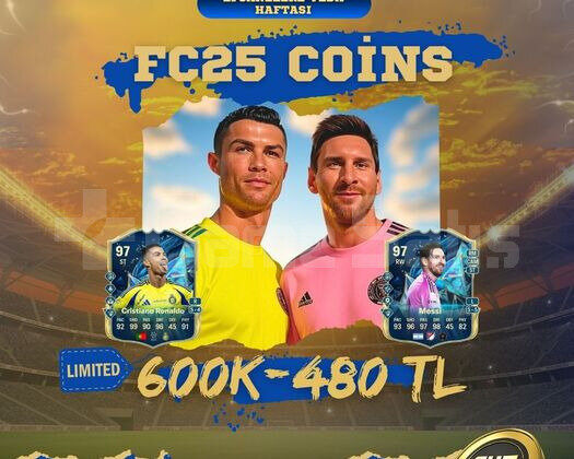 FC25 Coins - 600K/480 TL  İNDİRİMLİ - SINIRLI STOK