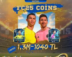 FC25 Coins - 1,3M/1040 TL İNDİRİMLİ - SINIRLISTOK
