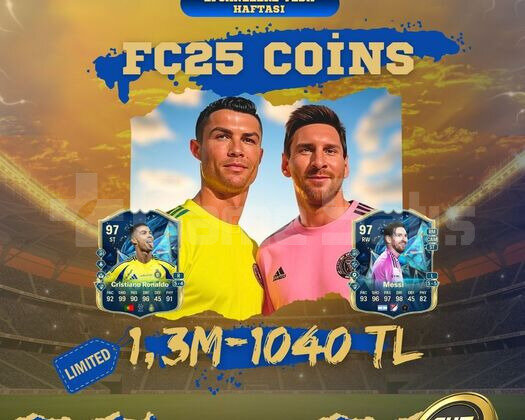 FC25 Coins - 1,3M/1040 TL İNDİRİMLİ - SINIRLISTOK