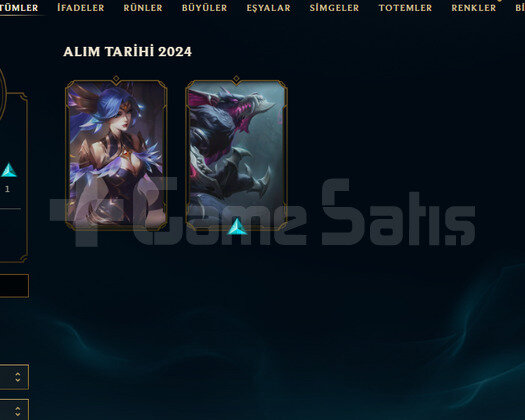 TR Unranked | 2 Kostüm - 29 Hero | LoL Hesap