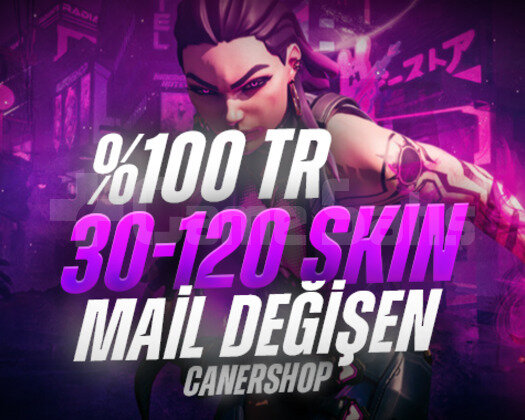 TR SUNUCU 30-120 SKİN - MAİL DEĞİŞEN - VİP RANDOM