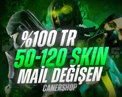 TR SUNUCU 50-120 SKİN - MAİL DEĞİŞEN - VİP RANDOM