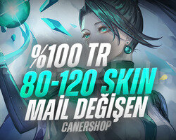 TR SUNUCU 80-120 SKİN - MAİL DEĞİŞEN - VİP RANDOM