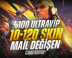 KESİN ULTRAVİP / 10-120 SKİN - MAİL DEĞİŞEN - VİP