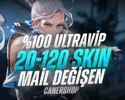 KESİN ULTRAVİP / 20-120 SKİN - MAİL DEĞİŞEN - VİP