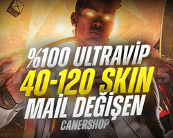 KESİN ULTRAVİP 40-120 SKİN - MAİL DEĞİŞEN RANDOM