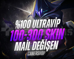 KESİN ULTRAVİP / 100-300 SKİN - MAİL DEĞİŞEN VİP