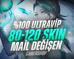 +6000 SATIŞ - ULTRAVİP 80-120 SKİN - MAİL DEĞİŞEN