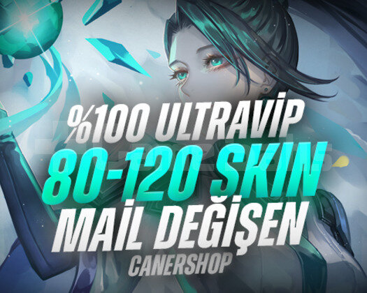 +6000 SATIŞ - ULTRAVİP 80-120 SKİN - MAİL DEĞİŞEN