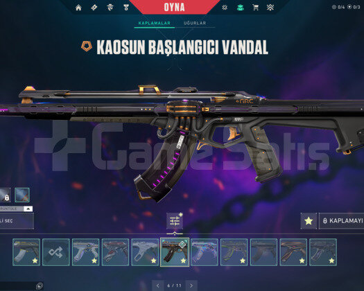 YAĞMACI KARAMBİT/KAOS BAŞLANGIÇ/YELPAZE MAİLLİ