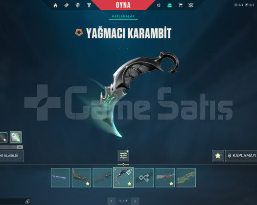 YAĞMACI KARAMBİT/KAOS BAŞLANGIÇ/YELPAZE MAİLLİ
