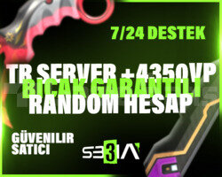 TR SUNUCU +4350 VP BIÇAK GARANTİLİ V.İ.P