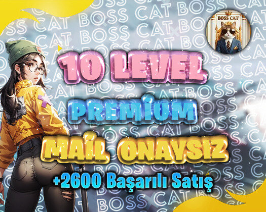 TR - MAİL ONAYSIZ - 10 LEVEL!