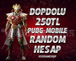 DOPDOLU | 250TL ÖZEL STOK PUBG RANDOM HESAP VİP++