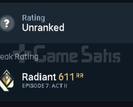 2x Radiant uğurluklu Boş hesap