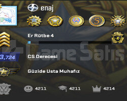 6 MADALYALI FACEITLI 13.7K ELO BOL ÖVGÜLÜ HESAP