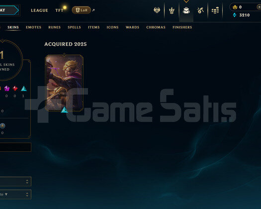 EUW Unranked | 1 Kostüm - 27 Hero | LoL Hesap