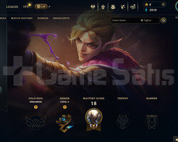 EUW Unranked | 1 Kostüm - 27 Hero | LoL Hesap