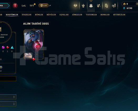 EUW Unranked | 1 Kostüm - 21 Hero | LoL Hesap
