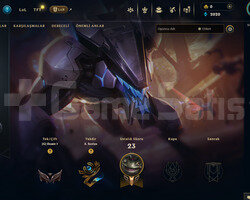EUW Demir 1 | 3 Kostüm - 31 Hero | LoL Hesap