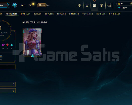 EUW Unranked | 1 Kostüm - 21 Hero | LoL Hesap