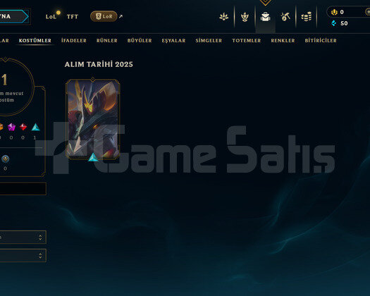 TR Unranked | 1 Kostüm - 29 Hero | LoL Hesap